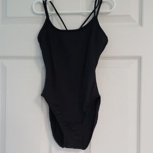 Capezio dance leotard with strappy back